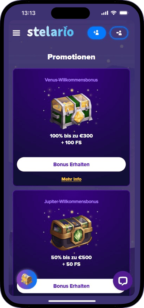 Stelario Promotionen